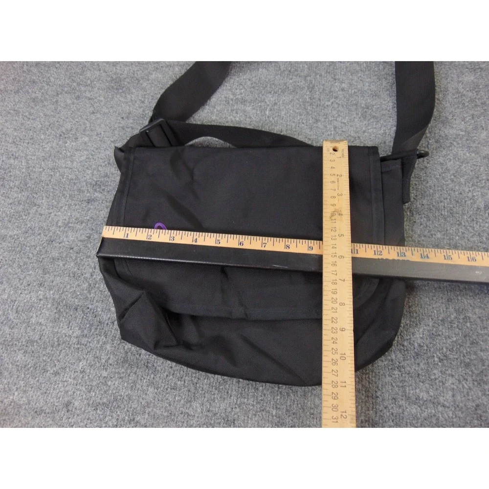 Timbuk2 Messenger Bag Mens Large Black Polka Dot Lining Commuter Tech Travel Bag